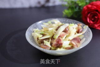 香肠炒白菜的做法步骤：6