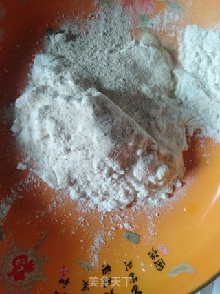青菜饼的做法步骤：1