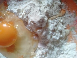 青菜饼的做法步骤：2