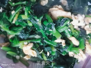 菠菜炒鸡蛋的做法步骤：6