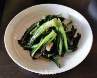蒜香莴笋叶的做法步骤：7