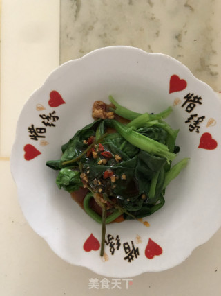 小米椒拌菠菜的做法步骤：4