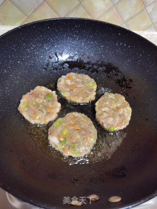 香煎虾饼的做法步骤：11