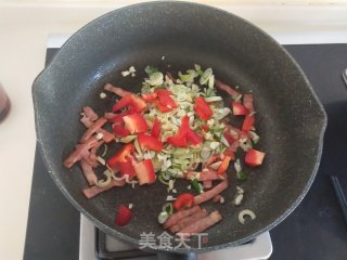 和风蒜虾意面的做法步骤：4