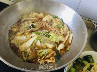 白菜冒菜的做法步骤：6