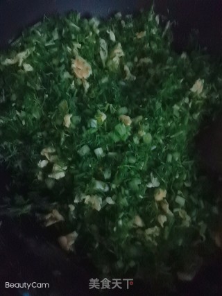 茴香鸡蛋虾皮饺子的做法步骤：5