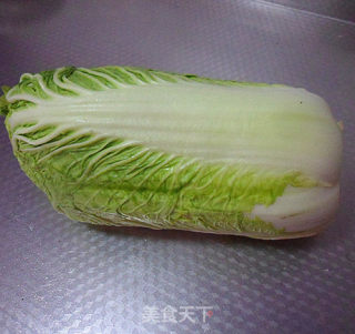白菜——大白菜炖豆腐的做法步骤：1