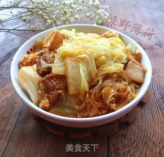 白菜——大白菜炖豆腐的做法步骤：9