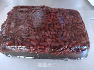 红豆椰汁糕的做法步骤：10