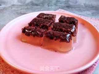 红豆椰汁糕的做法步骤：11