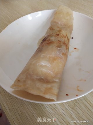 自制手抓饼的做法步骤：7