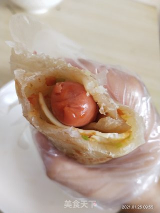 自制手抓饼的做法步骤：8