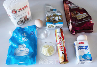 童年最爱的毛毛虫面包，照着做零失败~的做法步骤：1