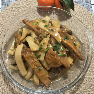 杏鲍菇烧大排的做法步骤：8