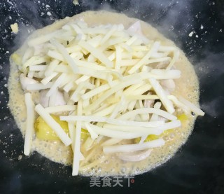 鲜笋泡椒炒鸡肚的做法步骤：7