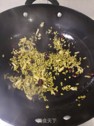 肉末酸豇豆的做法步骤：14