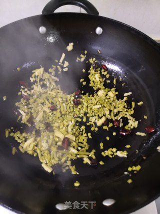 肉末酸豇豆的做法步骤：15