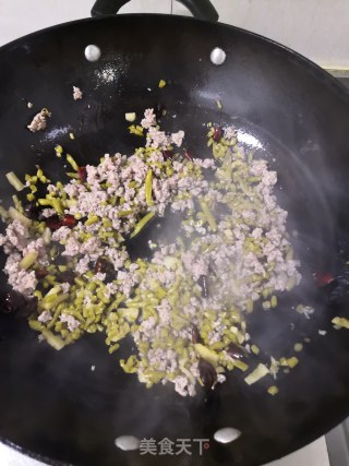 肉末酸豇豆的做法步骤：16