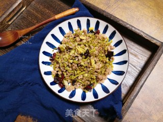 肉末酸豇豆的做法步骤：17