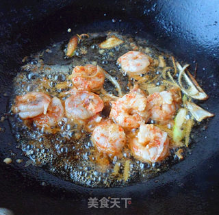 白菜——虾仁烧白菜的做法步骤：4