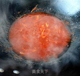 番茄酱汁虾的做法步骤：5