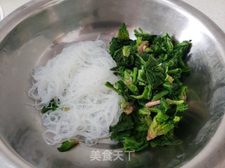 菠菜拌粉丝的做法步骤：6