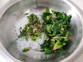 菠菜拌粉丝的做法步骤：7