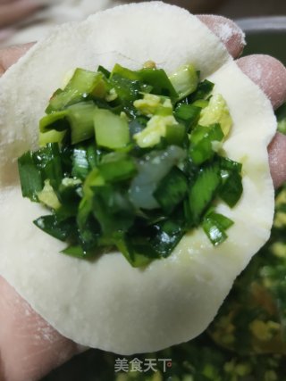 韭菜虾仁鸡蛋水饺的做法步骤：10
