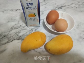 豆奶芒果千层的做法步骤：1