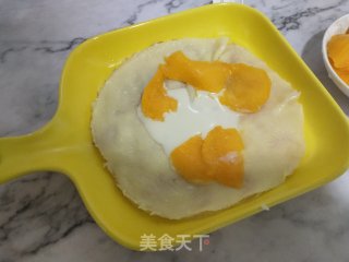 豆奶芒果千层的做法步骤：7
