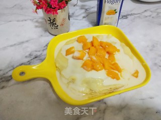 豆奶芒果千层的做法步骤：8