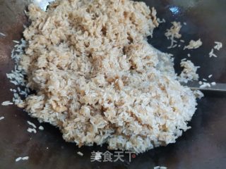 生炒糯米饭的做法步骤：6