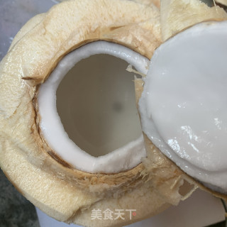 椰子玉米鸡汤的做法步骤：2