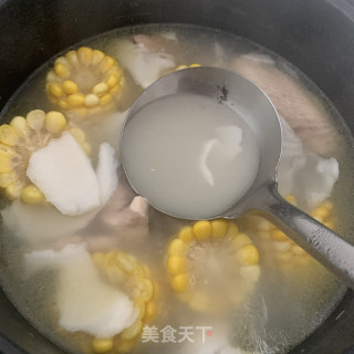 椰子玉米鸡汤的做法步骤：11