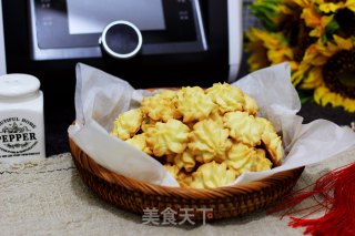 奶香曲奇饼干的做法步骤：15