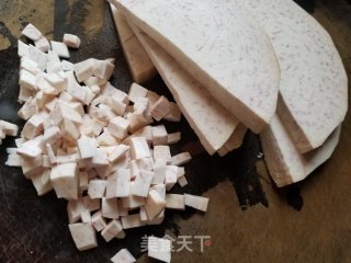 水晶芋角的做法步骤：1