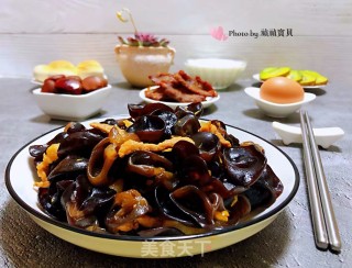 木耳炒肉丝的做法步骤：15