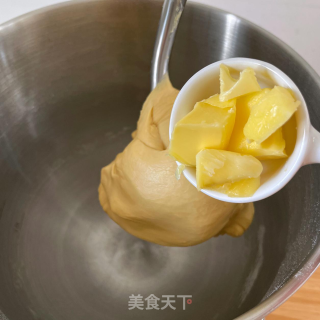 有颜还会爆浆的面包哇！南瓜乳酪欧包的做法步骤：5