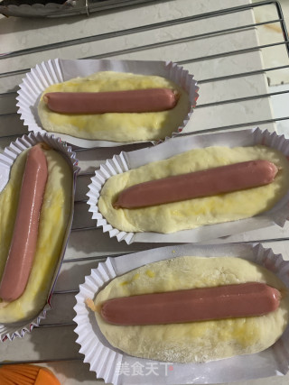 热狗面包的做法步骤：7