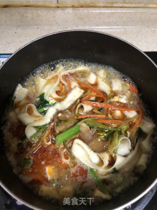 杂菜刀削面的做法步骤：4
