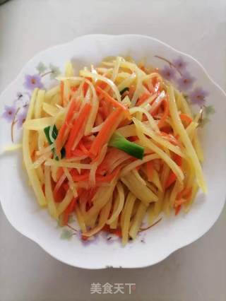 炒土豆丝的做法步骤：6