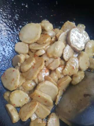 炒肉丸片的做法步骤：2