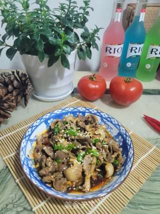 老干妈拌鸡胗的做法步骤：12