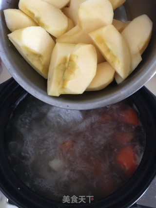 苹果胡萝卜腱肉汤的做法步骤：7