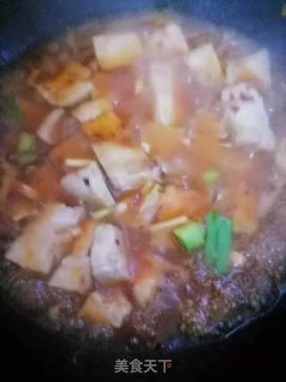 红烧豆腐的做法步骤：4