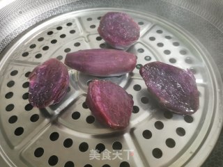 紫薯布丁的做法步骤：1