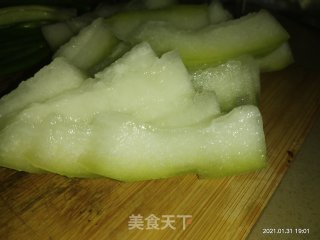 鸭肉焖节瓜的做法步骤：3