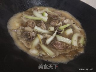 鸭肉焖节瓜的做法步骤：10