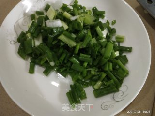 小葱焖煎豆腐的做法步骤：5