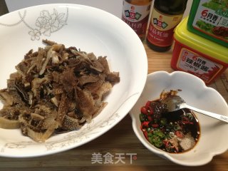 年夜饭新年菜（二十）豆豉酱香牛百叶的做法步骤：4